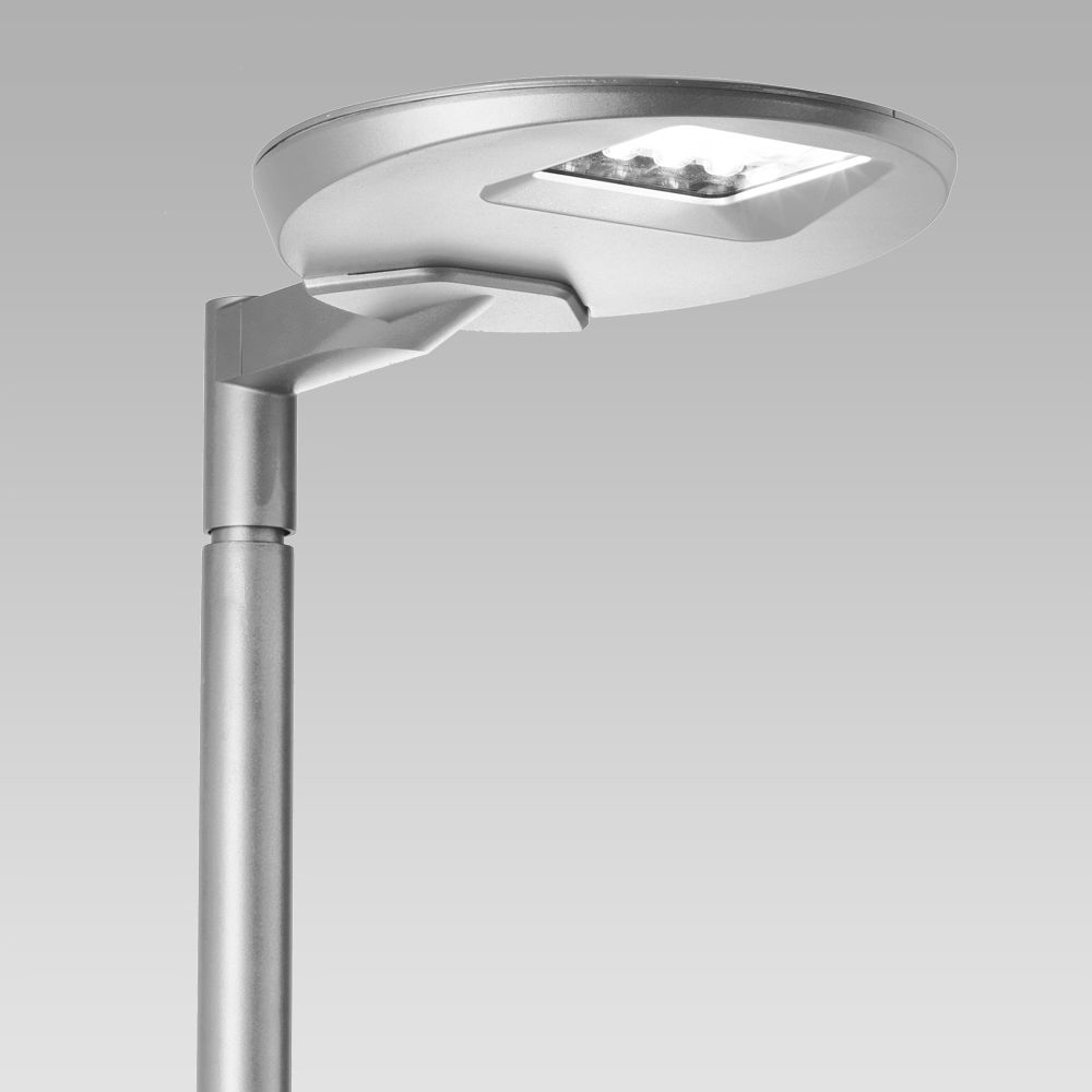 Post-top lights Urban and street lighting luminaire featuring contemporary design