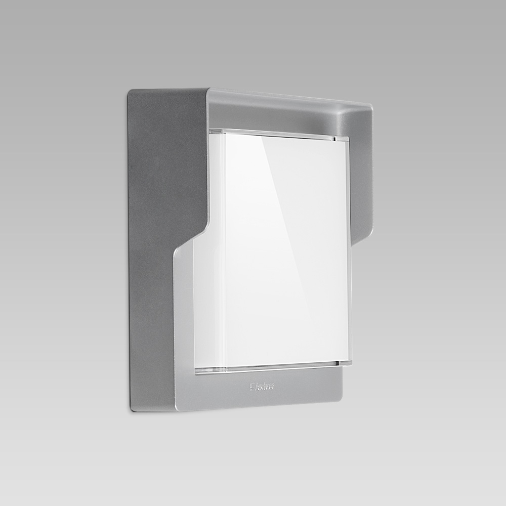 Facade fittings Compact-size and resistant ceiling or wall-mounted luminaire for indoor and outdoor lighting